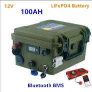    (lifepo4) 12v 100ah   Bluetooth bms 