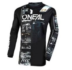  Oneal 2023 Element Attack Black / White XL 
