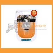 Лампа галогеновая S3 Vision Moto 12V 15W P26s Блистер Philips / 12008BW фото