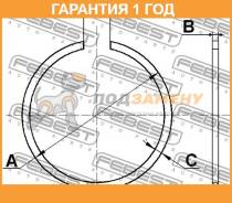  (5   ) Febest / CC228X2PCS5  12  