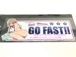   JDM GO FAST Japan (20x7 ) 