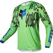  Fox 180 Peril Jersey (Flow Green, 2022),  XL 