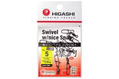    Higashi Swivel w/Nice Snap, 5 