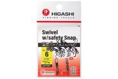    Higashi Swivel w/Safety Snap, 6 