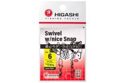    Higashi Swivel w/Nice Snap, 6 