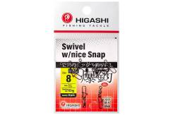    Higashi Swivel w/Nice Snap, 8 