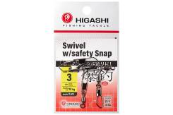    Higashi Swivel w/Safety Snap, 3 