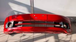 Бампер передний Honda Stream (RN) 03-06 год 2мод красный