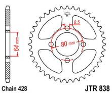   ()    JTR838 (45) JT 