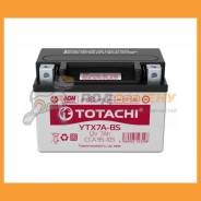 Аккумулятор для мотоцикла Totachi AGM YTX7A-BS R 7 Ач CCA 105A 1488693 Totachi / 90007 фото