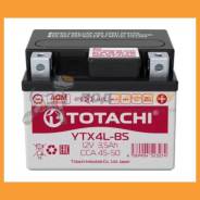 Аккумулятор для мотоцикла Totachi AGM YTX4L-BS L 35 Ач CCA 50A 1137086 Totachi / 90035 фото