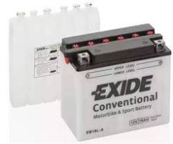  !  18Ah 190A 180/90/160 moto .  .  Exide EB18LA 