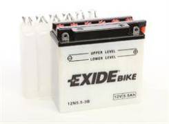  !  6Ah 60A 135/61/131 moto/ Exide 12N553B 