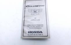  Honda GL 1500 Goldwing (GL1500) Aspencade Italian Spanish Dutch 