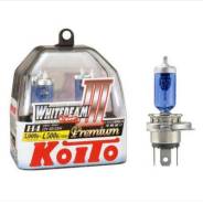   Koito Whitebeam Premium H4 12V 60/55W (135/125W) 4500K ( 2 . ) P0744W P0744W Koito 