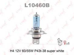  H4 12V 60/55W P43T-38 Super White LYNXauto L10460B 