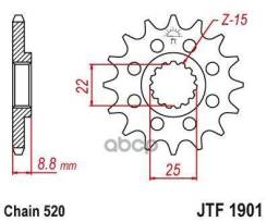   1901.13  JT Sprockets . JTF190113SC 