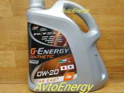 G-Energy Synthetic Far East Hybrid 0W-20, 4.  ! 