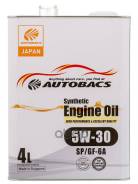   . Autobacs () Engine Oil Synthetic 5W30 Sp/Gf-6A 4 Autobacs A00032428 