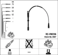 0967 / rc-vw236 �������� �� 0967 NGK, ������ ����