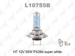   H7 12V 55W PX26D Super White L10755B LYNX L10755B 