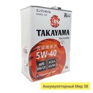   Takayama SAE 5W-40. API SN/CF 4 