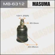   masuma mb-6312 front low accord/ cl7 03-05 Masuma MB-6312,  