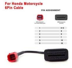 OBD  Honda 6pin () 