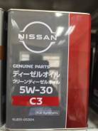 Масло моторное Nissan C3 Clean Diesel OIL 5W30 4LKLB3105304 фото