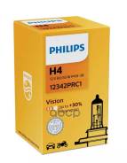   H4 P43t 12V 60/55W 1 . Philips . 12342PRC1 
