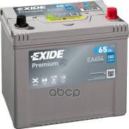   Premium [12V 65Ah 580A Koreanb1] 230X173x222mm  Etn 0 [-/+]   1(En) ["+" D 19.5 "-" D17.5] Exide . EA654 