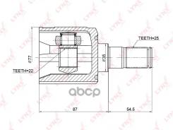   |  / | Hyundai Accent Ii (Lc) 1.3/1.5 ()/1.6 Mt 99- / Lh=Rh LYNXauto . CI3708 LYNXauto CI3708 