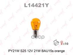  Py21w 12V Bau15s Orange LYNXauto . L14421Y 