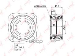     |  / | Bmw X3 (F25) 10- / X4 (F26) 14- [+Abs] LYNXauto . WB1478 LYNXauto WB1478 