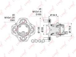   |  / | Toyota Corolla / Fielder (_E12_) 00-06 (Japan) LYNXauto . WH1133 