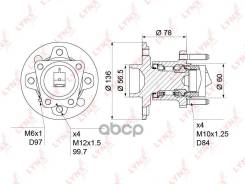   |  / | Opel Astra F / Astra G 91-05 / Meriva 04-10 / Vectra B 95-02 LYNXauto . WH1171 LYNXauto WH1171 