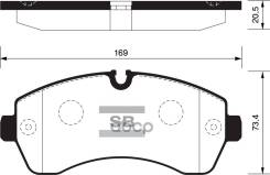  . . Mercedes Sprinter 4,6-t/5-t VW Crafter 30-35 Sangsin brake . SP1425 