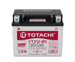   12V 12 / "Totachi" Agm Ytx12-Bs 150-165 ( ) (15087132) Totachi . 90012 