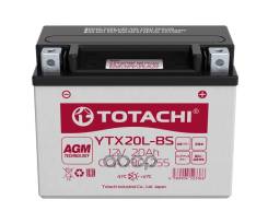  Totachi Moto Ytx20l-Bs 20 / L Agm Totachi . 90020 