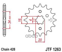   Jt Jtf1263.14 JT Sprockets . JTF1263.14 