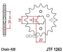   1263.14 JT Sprockets . JTF126314 