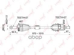    |   | Hyundai Sonata Yf (10-14) 2.0 / Kia Optima Tf (10-15) 2.0 [6At] (Fr Rh) LYNXauto . CD1067A LYNXauto CD1067A 