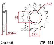   Jt Jtf1594.15 JT Sprockets JTF159415 