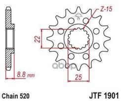   Jt Jtf1901.13sc  JT Sprockets . JTF190113SC 