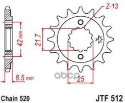   JT Sprockets . JTF512.15 