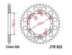   JT Sprockets . JTR853.42 