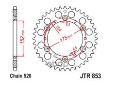   JT JTR853.45 JT Sprockets . JTR853.45 