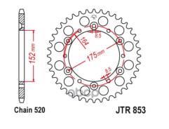   JT Sprockets . JTR853.45 