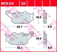   Moto Honda/Suzuki/Kawasaki Trw Mcb634sh TRW . MCB634SH 