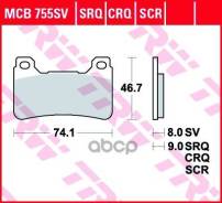     Honda: Cbr 600 05-06, Cbr 600 07-08, Cbr 600 09-, Cb 1000 08-, Cbr 1000 04-05, Cbr 1000 06-07, Cbr 1000 08- TRW . MCB755SV 